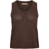 MARTA DU CHATEAU Marta du Chateau Damen Strick top MdcNayla 9689 Knit Caffe
