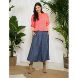 MARTA DU CHATEAU Marta du Chateau Damen Strickjacke MdcAlphonsine 2259 Knit Orange