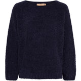 MARTA DU CHATEAU Marta du Chateau Damen Strickjacke MdcAnouk 8038 Knit Blue