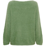 MARTA DU CHATEAU Marta du Chateau Damen Strickjacke MdcAnouk 8038 Knit Green Eyes