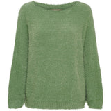 MARTA DU CHATEAU Marta du Chateau Damen Strickjacke MdcAnouk 8038 Knit Green Eyes