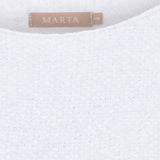 MARTA DU CHATEAU Marta du Chateau Damen Strickjacke MdcAnouk 8038 Knit Optical White