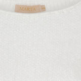 MARTA DU CHATEAU Marta du Chateau Damen Strickjacke MdcAnouk 8038 Knit White