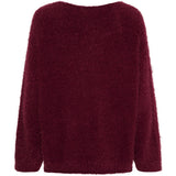 MARTA DU CHATEAU Marta du Chateau Damen Strickjacke MdcAnouk 8038 Knit Wine