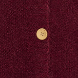 MARTA DU CHATEAU Marta du Chateau Damen Strickjacke MdcDakota 809 Cardigan Bordeaux