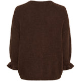 MARTA DU CHATEAU Marta du Chateau Damen Strickjacke MdcJuliana 2413 Cardigan Choco21525