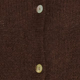 MARTA DU CHATEAU Marta du Chateau Damen Strickjacke MdcJuliana 2413 Cardigan Choco21525