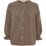 MARTA DU CHATEAU Marta du Chateau Damen Strickjacke MdcJuliana 2413 Cardigan Fango