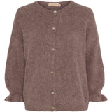 MARTA DU CHATEAU Marta du Chateau Damen Strickjacke MdcJuliana 2413 Cardigan Fango-