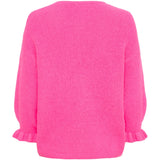 MARTA DU CHATEAU Marta du Chateau Damen Strickjacke MdcJuliana 2413 Cardigan Fuxia Fluo