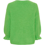 MARTA DU CHATEAU Marta du Chateau Damen Strickjacke MdcJuliana 2413 Cardigan Green Fluo