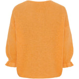 MARTA DU CHATEAU Marta du Chateau Damen Strickjacke MdcJuliana 2413 Cardigan Orange14472