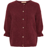 MARTA DU CHATEAU Marta du Chateau Damen Strickjacke MdcJuliana 2413 Cardigan Vino