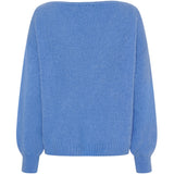 MARTA DU CHATEAU Marta du Chateau Damen Strickjacke MdcRosa 5102 Knit Azure Blue