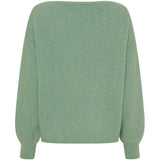 MARTA DU CHATEAU Marta du Chateau Damen Strickjacke MdcRosa 5102 Knit salvia