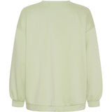 MARTA DU CHATEAU Marta du Chateau Damen Sweatshirt MdcHibiscus 22659 Sweatshirt Green/Offwhite