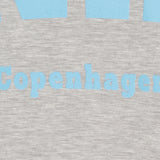 MARTA DU CHATEAU Marta du Chateau Damen Sweatshirt MdcHibiscus 22659 Sweatshirt Grey/Skyblue