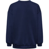 MARTA DU CHATEAU Marta du Chateau Damen Sweatshirt MdcHibiscus 22659 Sweatshirt Navy/Red