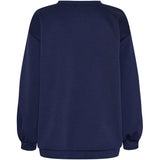 MARTA DU CHATEAU Marta du Chateau Damen Sweatshirt MdcHibiscus 22659 Sweatshirt Navy/Sky