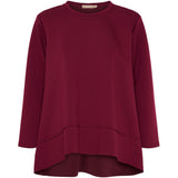 MARTA DU CHATEAU Marta du Chateau Damen Sweatshirt MdcPine 85783-1 Restudsalg Bordeaux6269