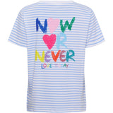 MARTA DU CHATEAU Marta du Chateau Damen T-Shirt MdcFiora 22585 T-shirt Celeste
