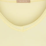MARTA DU CHATEAU Marta du Chateau Damen T-Shirt MdcJanna 2436 T-shirt Yellow