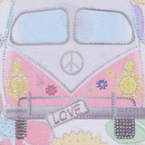 MARTA DU CHATEAU Marta du Chateau Damen T-Shirt MdcMarie 1535 T-shirt Flower Bus
