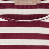 MARTA DU CHATEAU Marta du Chateau Damen T-Shirt MdcNena 7524 T-shirt Vino