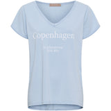MARTA DU CHATEAU Marta du Chateau Damen T-Shirt MdcNorina 22031C T-shirt Celeste