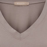 MARTA DU CHATEAU Marta du Chateau Damen T-Shirt MdcSabela 26100 T-shirt Fango