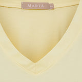 MARTA DU CHATEAU Marta du Chateau Damen T-Shirt MdcSabela 26100 T-shirt Yellow