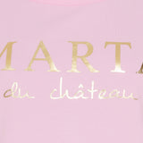 MARTA DU CHATEAU Marta du Chateau Damen T-shirt MT002 T-shirt Baby Pink