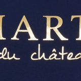 MARTA DU CHATEAU Marta du Chateau Damen T-shirt MT002 T-shirt Navy Blue