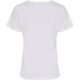 MARTA DU CHATEAU Marta du Chateau Damen T-shirt MT002 T-shirt Optisk White