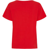 MARTA DU CHATEAU Marta du Chateau Damen T-shirt MT002 T-shirt Red