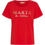 MARTA DU CHATEAU Marta du Chateau Damen T-shirt MT002 T-shirt Red