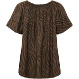 MARTA DU CHATEAU Marta du Chateau Damen Top MdcLuciana 26136 Top Brown