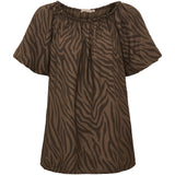 MARTA DU CHATEAU Marta du Chateau Damen Top MdcLuciana 26136 Top Brown