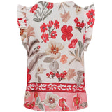 MARTA DU CHATEAU Marta du Chateau Damen Top MdcMarita 85573 Shirt Red