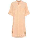 MARTA DU CHATEAU Marta du Chateau Damen Tunika MdcTine 1665-25 Tunica Strong Orange Stripe
