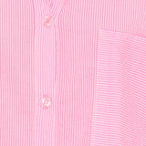 MARTA DU CHATEAU Marta du Chateau Damen Tunika MdcTine 1665-25 Tunica Strong Pink Stripe