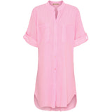 MARTA DU CHATEAU Marta du Chateau Damen Tunika MdcTine 1665-25 Tunica Strong Pink Stripe