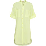 MARTA DU CHATEAU Marta du Chateau Damen Tunika MdcTine 1665-25 Tunica Strong Yellow Stripe