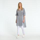 MARTA DU CHATEAU Marta du Chateau Damen Tunika MdcTine 1665-25 Tunica White/Blue
