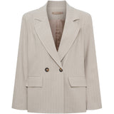 MARTA DU CHATEAU Marta du Chateau Damen blazer MdcMarissa 8232 Blazer Beige Stripe
