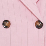 MARTA DU CHATEAU Marta du Chateau Damen blazer MdcMarissa 8232 Blazer Pink Stripe