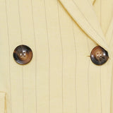 MARTA DU CHATEAU Marta du Chateau Damen blazer MdcMarissa 8232 Blazer Yellow Stripe