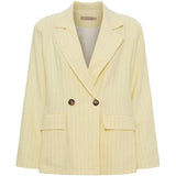 MARTA DU CHATEAU Marta du Chateau Damen blazer MdcMarissa 8232 Blazer Yellow Stripe