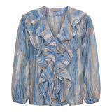 MARTA DU CHATEAU Marta du Chateau Damen bluse MdcAlena 8108 Shirt JeansGA7884n