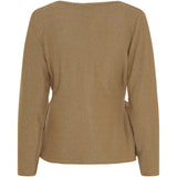 MARTA DU CHATEAU Marta du Chateau Damen bluse MdcAndi 1612 Blouse Beige